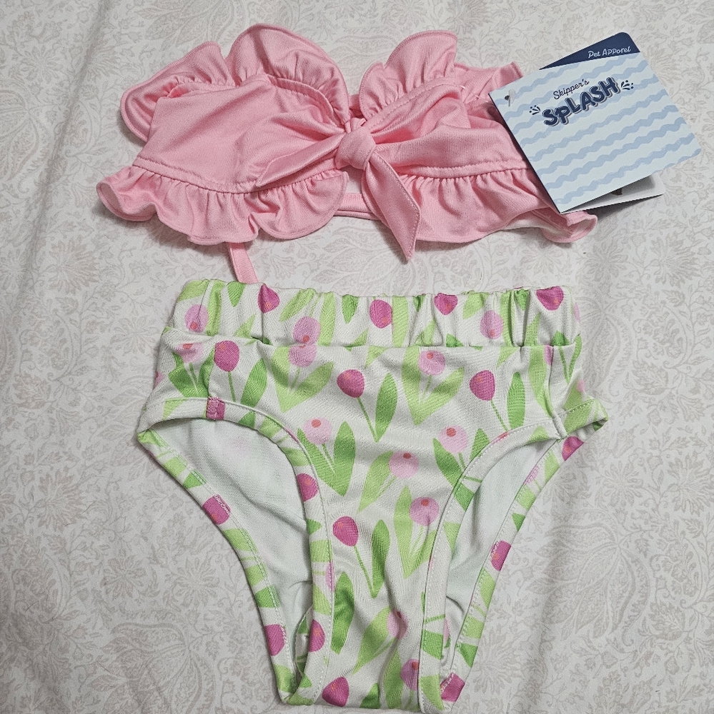 Splash Dog Two Piece Bathing Suit